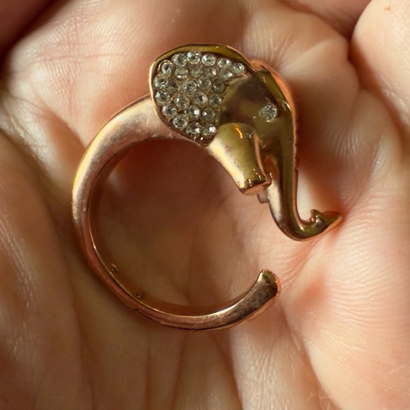 kate spade Jewelry - Kate spade rose gold elephant ring